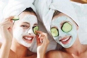 mascarilla facial para el rejuvenecimiento de la piel